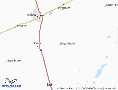 Mapa MICHELIN Bogus Brook - ViaMichelin