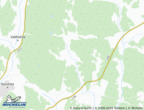 MICHELIN Tibble map - ViaMichelin