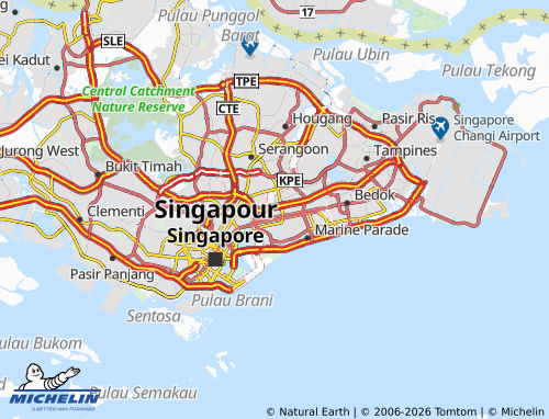 Carte MICHELIN Geylang - ViaMichelin