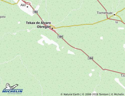 Mapa MICHELIN Manuel Cepeda Peraza - ViaMichelin