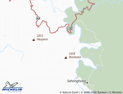 MICHELIN Leboea map - ViaMichelin