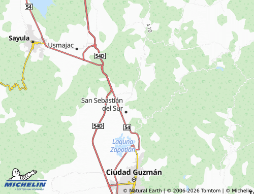 MICHELIN-Landkarte El Pueblito - ViaMichelin