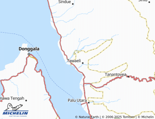 MICHELIN Wani Lumbumpetigo map - ViaMichelin