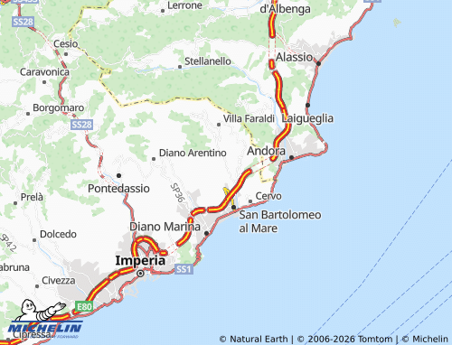 Mapa MICHELIN Pairola - ViaMichelin