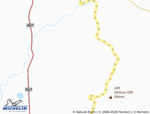 MICHELIN Nemougou map - ViaMichelin