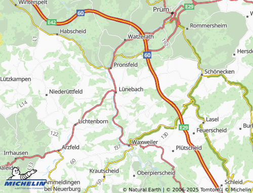 Mapa MICHELIN Lierfeld - ViaMichelin