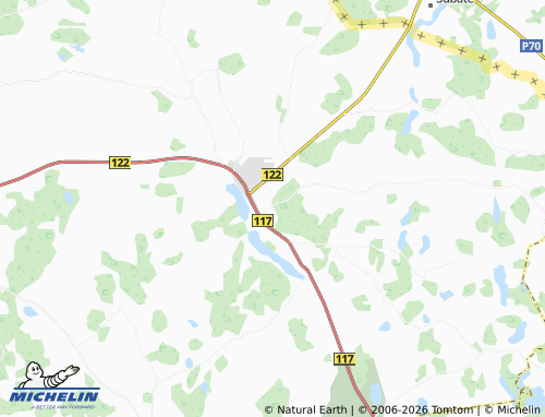 MICHELIN Stasiūnai map - ViaMichelin
