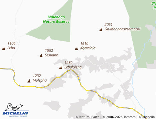 MICHELIN-Landkarte GaMoremi - ViaMichelin