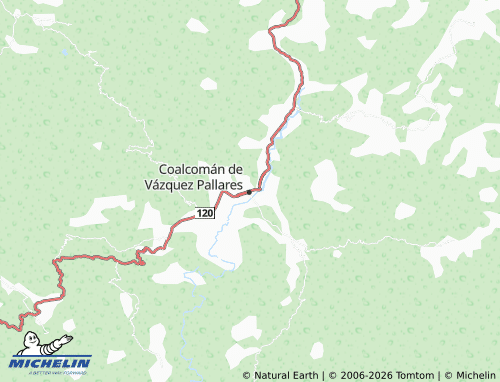 Mapa MICHELIN Centro - ViaMichelin