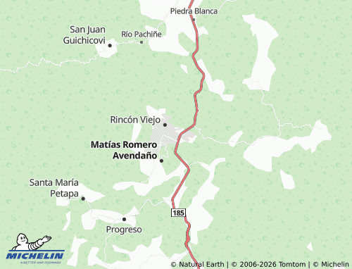 Carte MICHELIN Ferrocarrileros - ViaMichelin