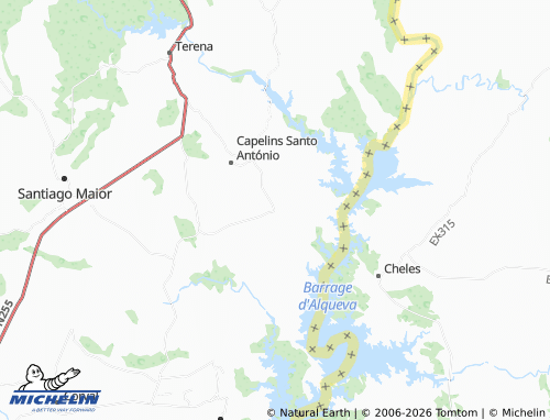 Mapa MICHELIN Monte Juntos - ViaMichelin