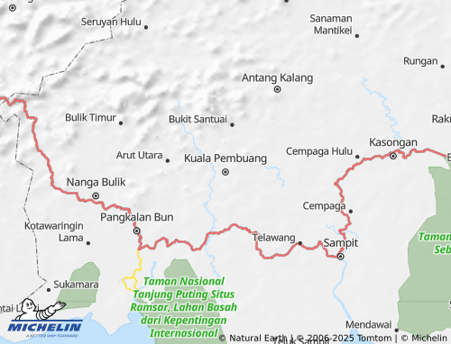 Carte MICHELIN Seruyan - ViaMichelin