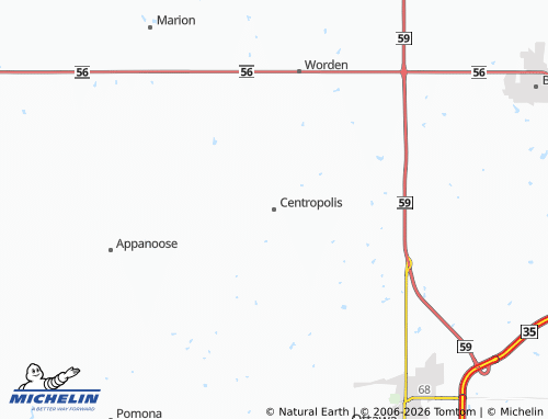 Mapa MICHELIN Centropolis - ViaMichelin