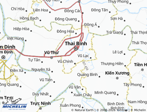 MICHELIN-Landkarte Kỳ Bá - ViaMichelin