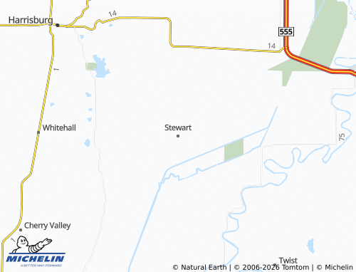 Mappa MICHELIN Stewart - ViaMichelin