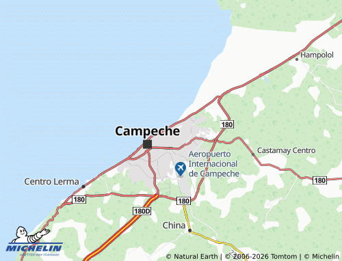 MICHELIN-Landkarte Camino Real - ViaMichelin