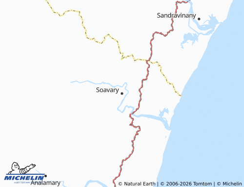 Mappa MICHELIN Soavary - ViaMichelin