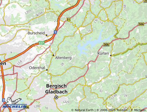 MICHELIN Neschen map - ViaMichelin