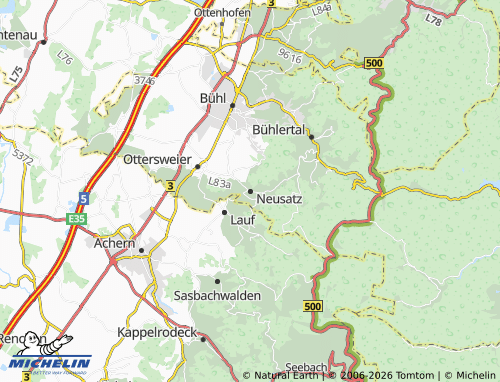 Mapa MICHELIN Neusatz - ViaMichelin