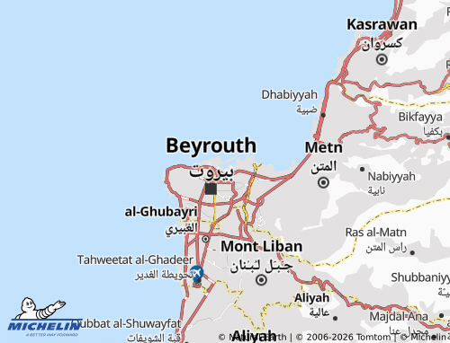 Carte MICHELIN al-Mirfa' - ViaMichelin