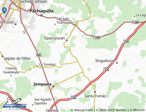 MICHELIN Santa Mónica map - ViaMichelin