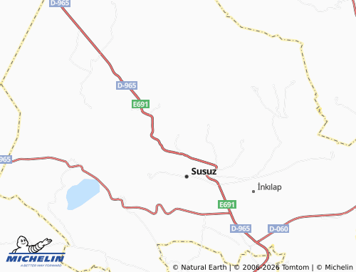 Mappa MICHELIN Ermişler - ViaMichelin