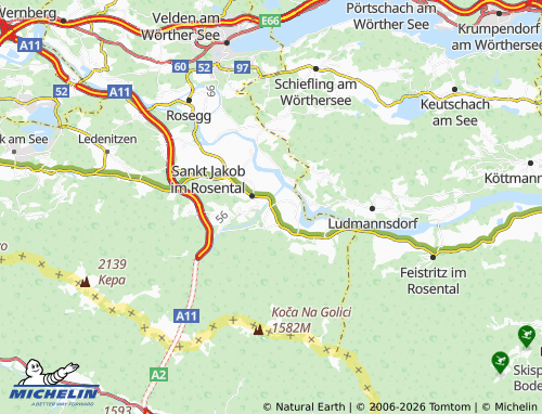 Mapa MICHELIN Tallach - ViaMichelin