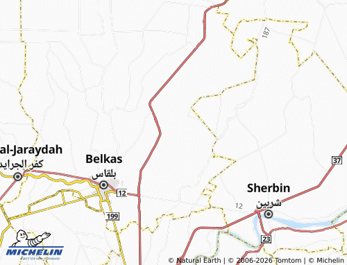 Mapa MICHELIN al-Ramlah - ViaMichelin