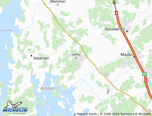 MICHELIN Lemu map - ViaMichelin