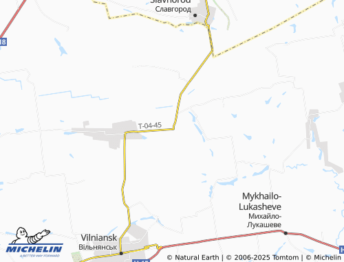 MICHELIN Kozakivs'ke map - ViaMichelin