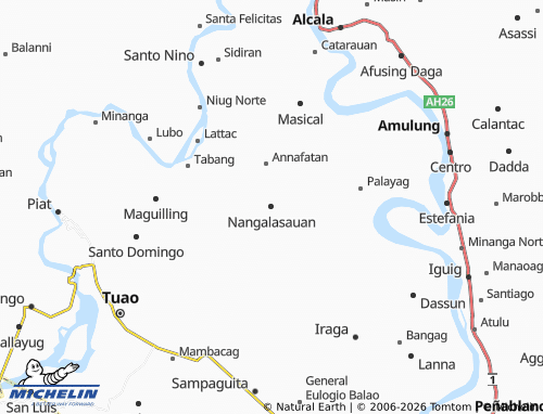 Mappa MICHELIN Nangalasauan - ViaMichelin