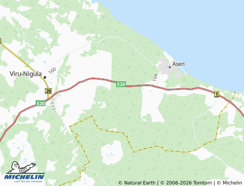 Carte MICHELIN Koogu - ViaMichelin