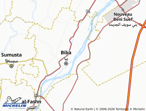 Mapa MICHELIN Kafr Nasir - ViaMichelin