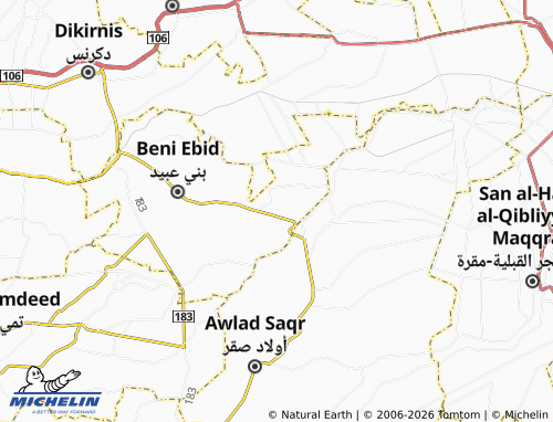 Mapa MICHELIN Mubarak - ViaMichelin