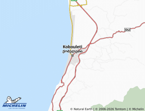 MICHELIN-Landkarte Kobuleti - ViaMichelin