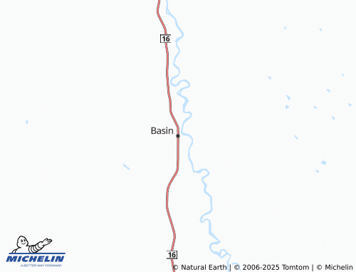 Mapa MICHELIN Basin - ViaMichelin