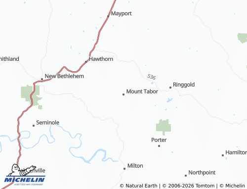 Mappa MICHELIN Mount Tabor - ViaMichelin