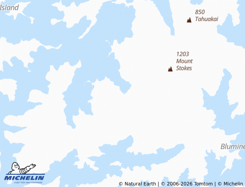 Mapa MICHELIN Manaroa - ViaMichelin