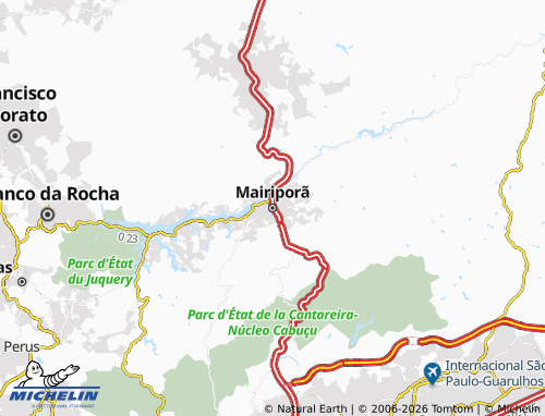 Mapa MICHELIN Mairiporã - ViaMichelin