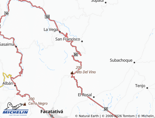 Mappa MICHELIN Chuscal - ViaMichelin