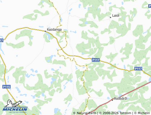 Mapa MICHELIN Valtaiķi - ViaMichelin