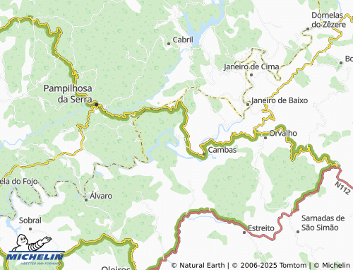 Kaart MICHELIN Caneiros - ViaMichelin
