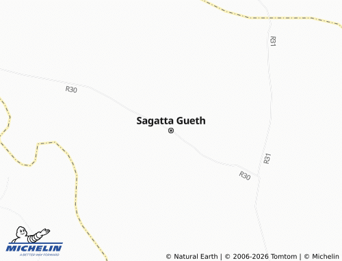 Mappa MICHELIN Sagatta Gueth - ViaMichelin