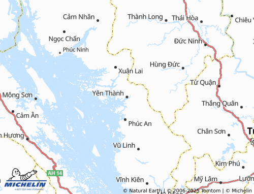 MICHELIN-Landkarte Yên Thành - ViaMichelin