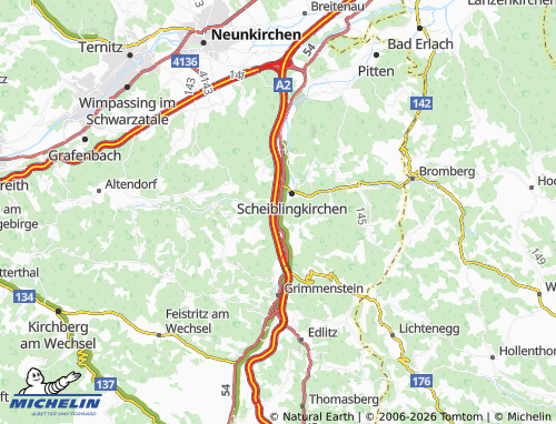 MICHELIN Warth map - ViaMichelin