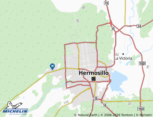 Kaart MICHELIN San Jerónimo - ViaMichelin