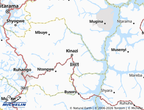 MICHELIN-Landkarte Kinazi - ViaMichelin