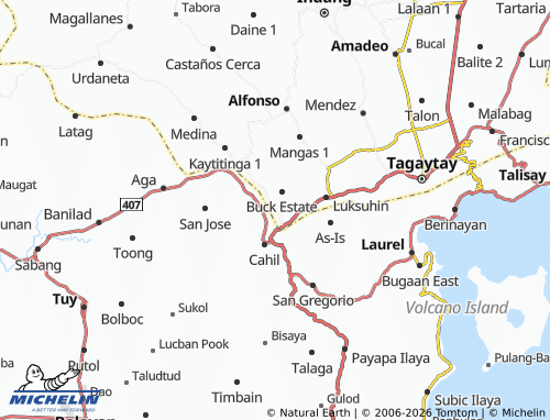 MICHELIN Amuyong map - ViaMichelin
