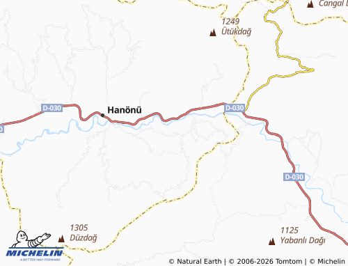MICHELIN Halkabük map - ViaMichelin