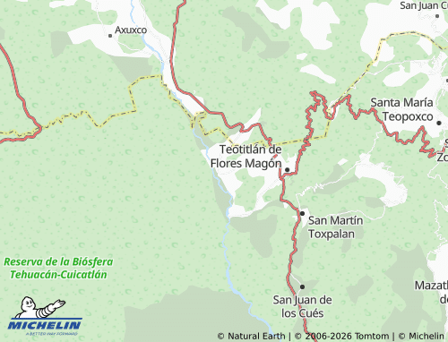 Mappa MICHELIN El Calvario - ViaMichelin